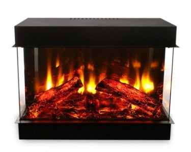 70 cm 3 Tarafı Camlı Elektrikli Şömine