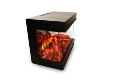 70 cm 3 Tarafı Camlı Elektrikli Şömine