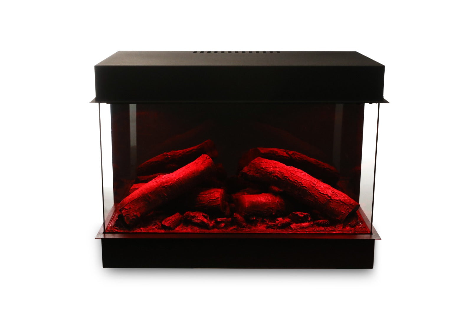 70 cm 3 Tarafı Camlı Elektrikli Şömine