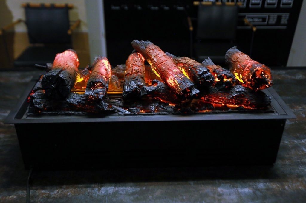 80 cm 3 Boyutlu Elektrikli Şömine (Isısız, Ses Efektli)