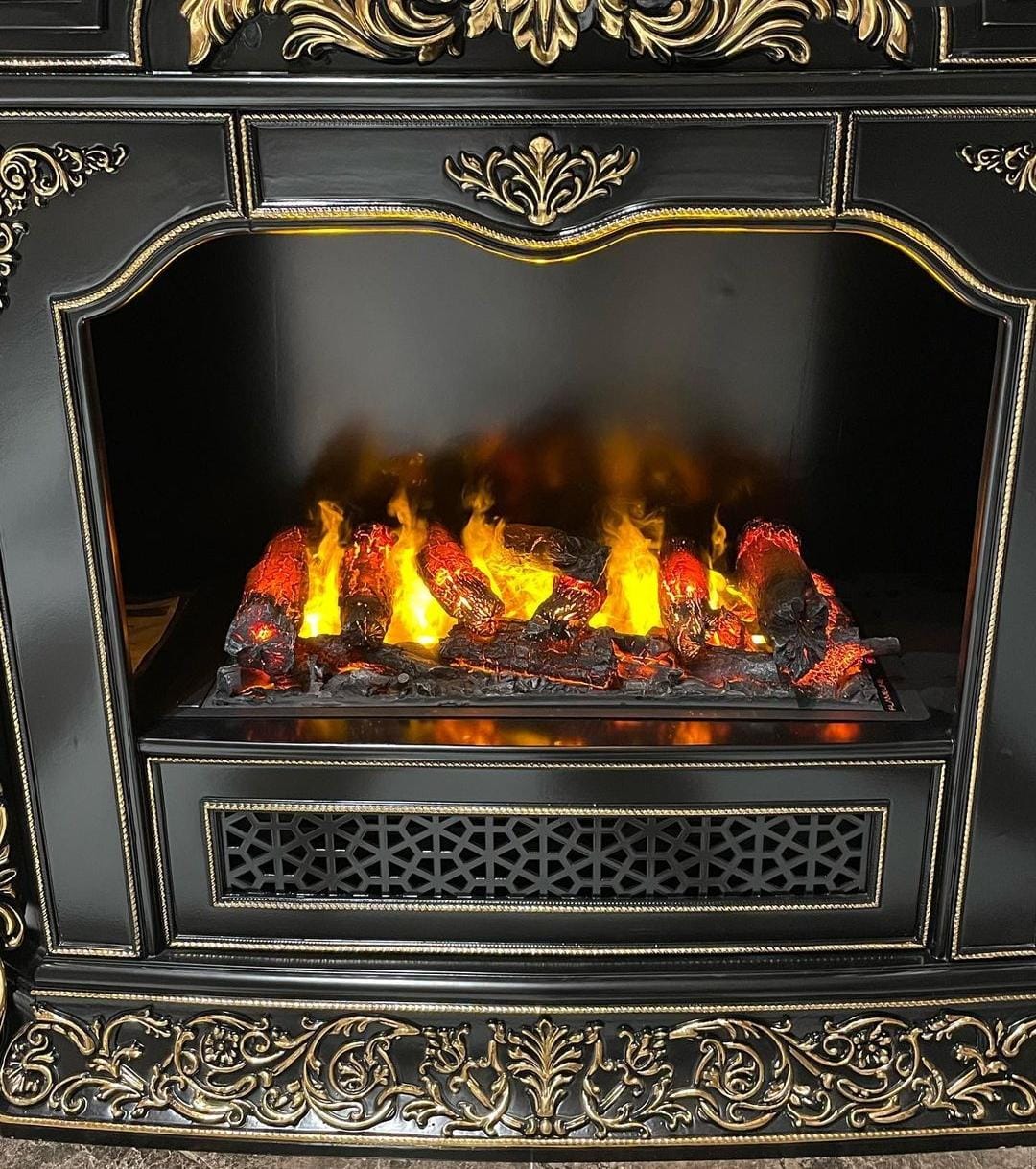 80 cm 3 Boyutlu Elektrikli Şömine (Isısız, Ses Efektli)