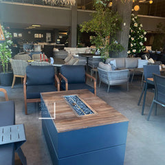 80x120 Cassandra Tüplü Bahçe Şöminesi 