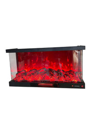 90 cm 3 Tarafı Açık Elektrikli Şömine