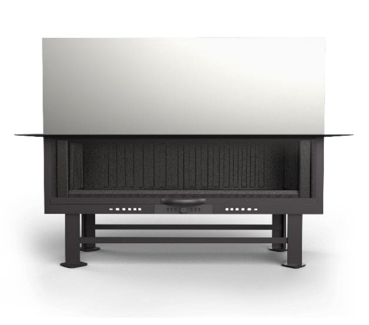 Asansörlü Düz Şömine Haznesi 160 cm