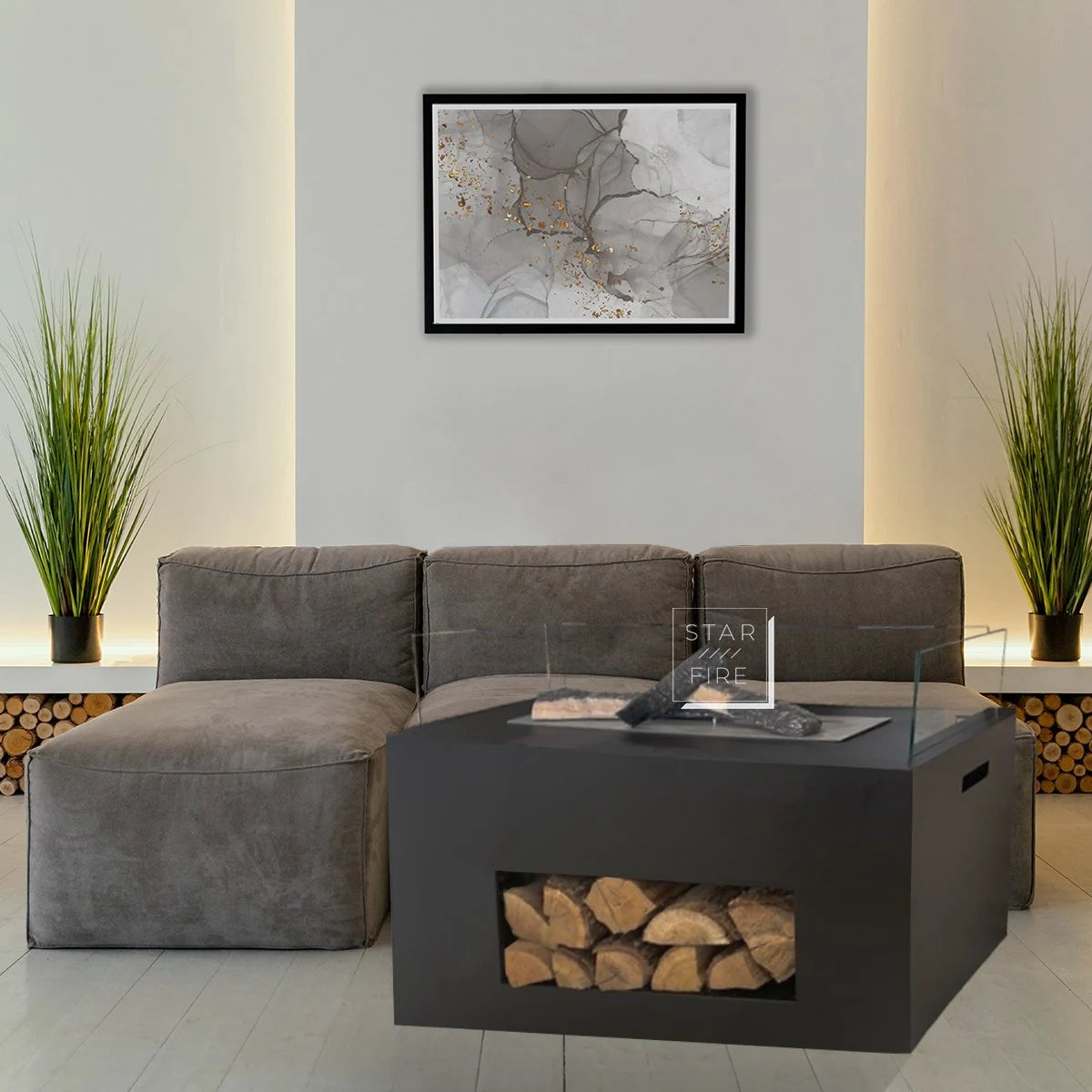 Biethanol Odunluklu Şömine