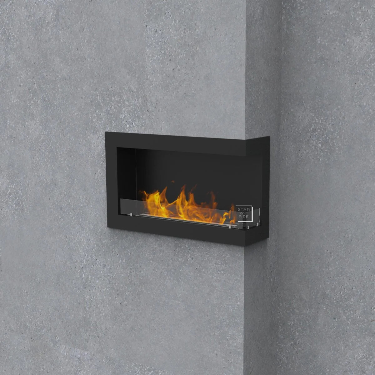 Biethanol Şömine L Tipi Sağ açık 90cm