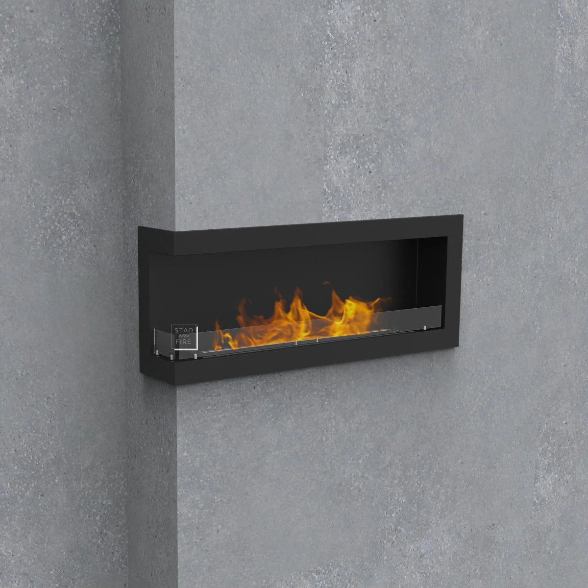 Biethanol Şömine L Tipi Sol Açık 120cm