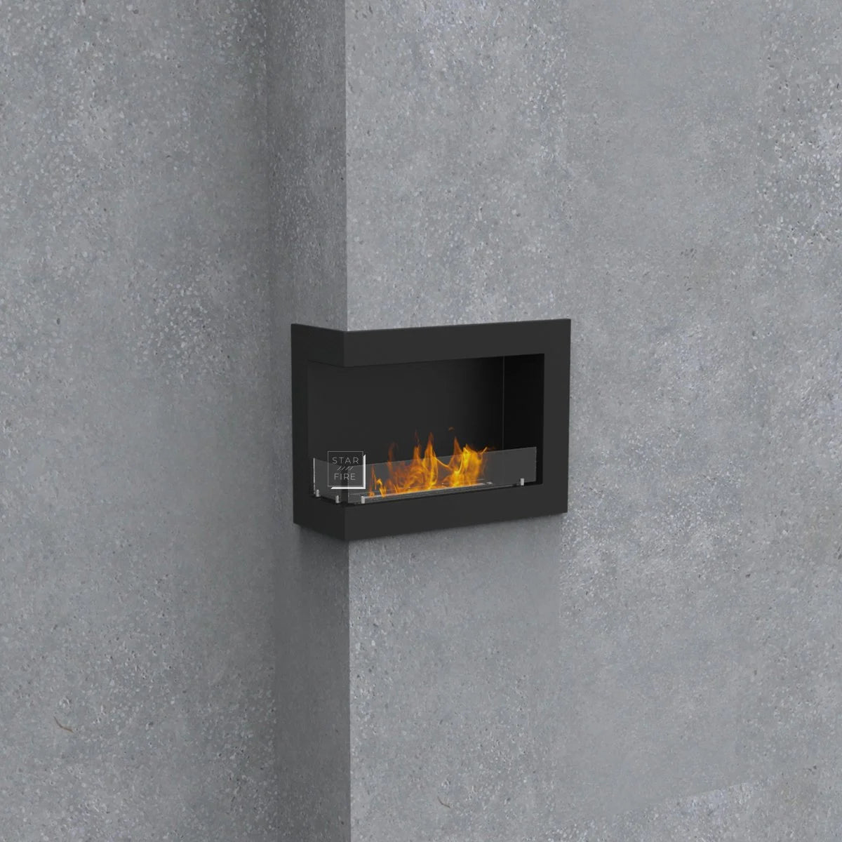 Biethanol Şömine L Tipi Sol açık 60cm