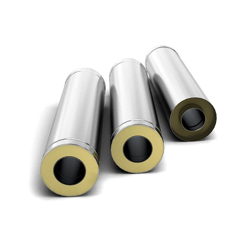 Çift Cidarlı Paslanmaz Çelik Boru 50cm 15-20 çap