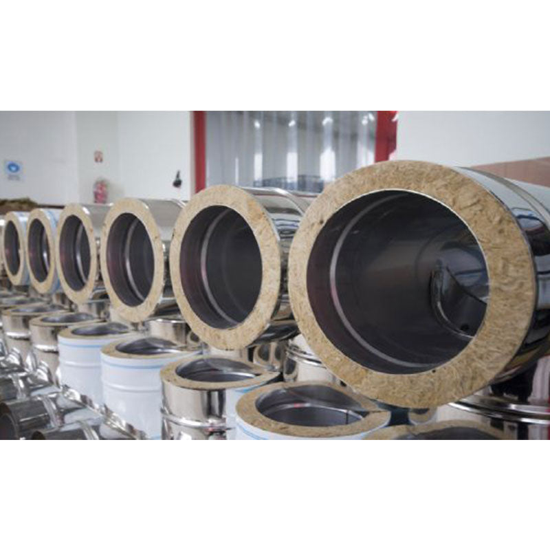 Çift Cidarlı Paslanmaz Çelik Boru 50cm 15-20 çap