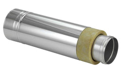 Çift Cidarlı Paslanmaz Çelik Boru 50cm 20-25çap