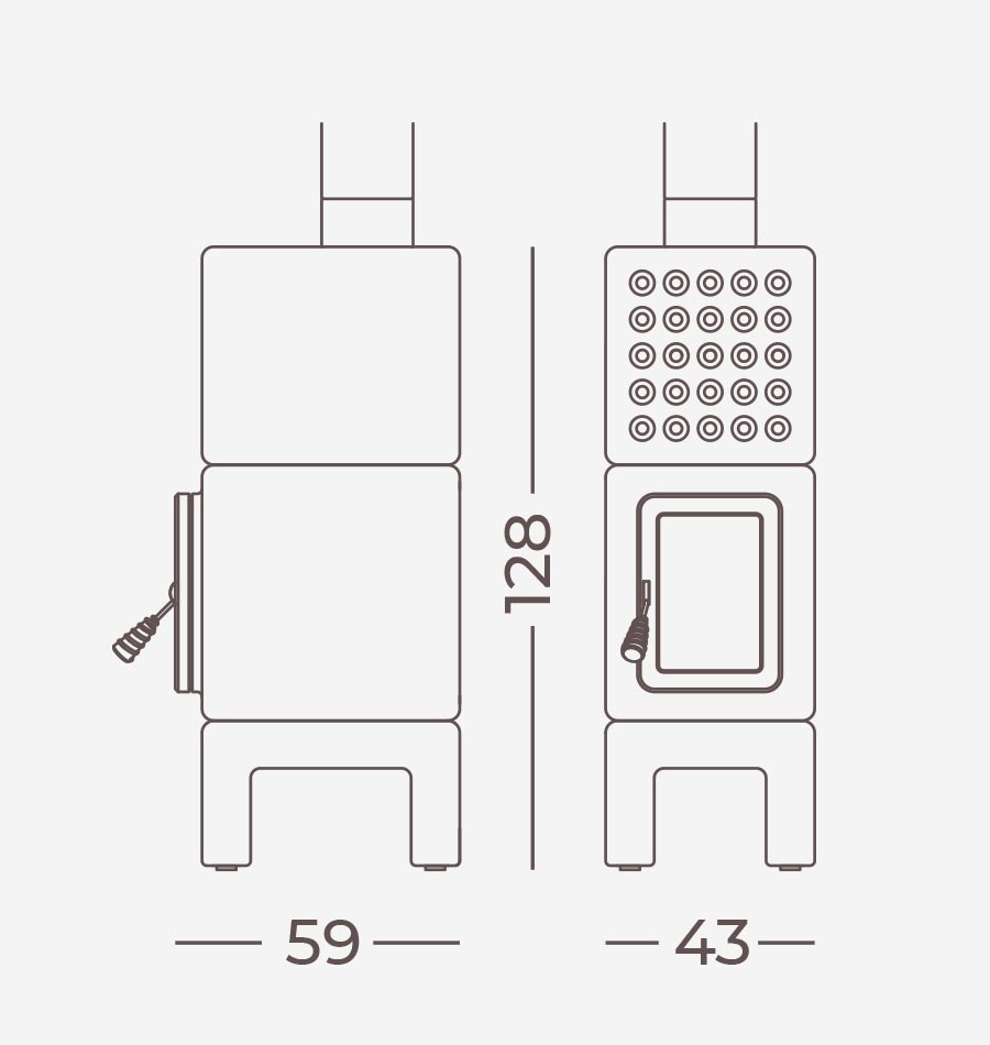 Pişirme Ocağı Seramik Odun Sobası