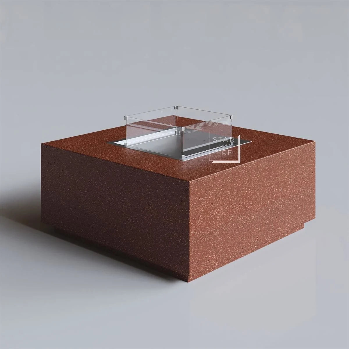 Cube Large Bioethanol Bahçe Ateş Çukuru