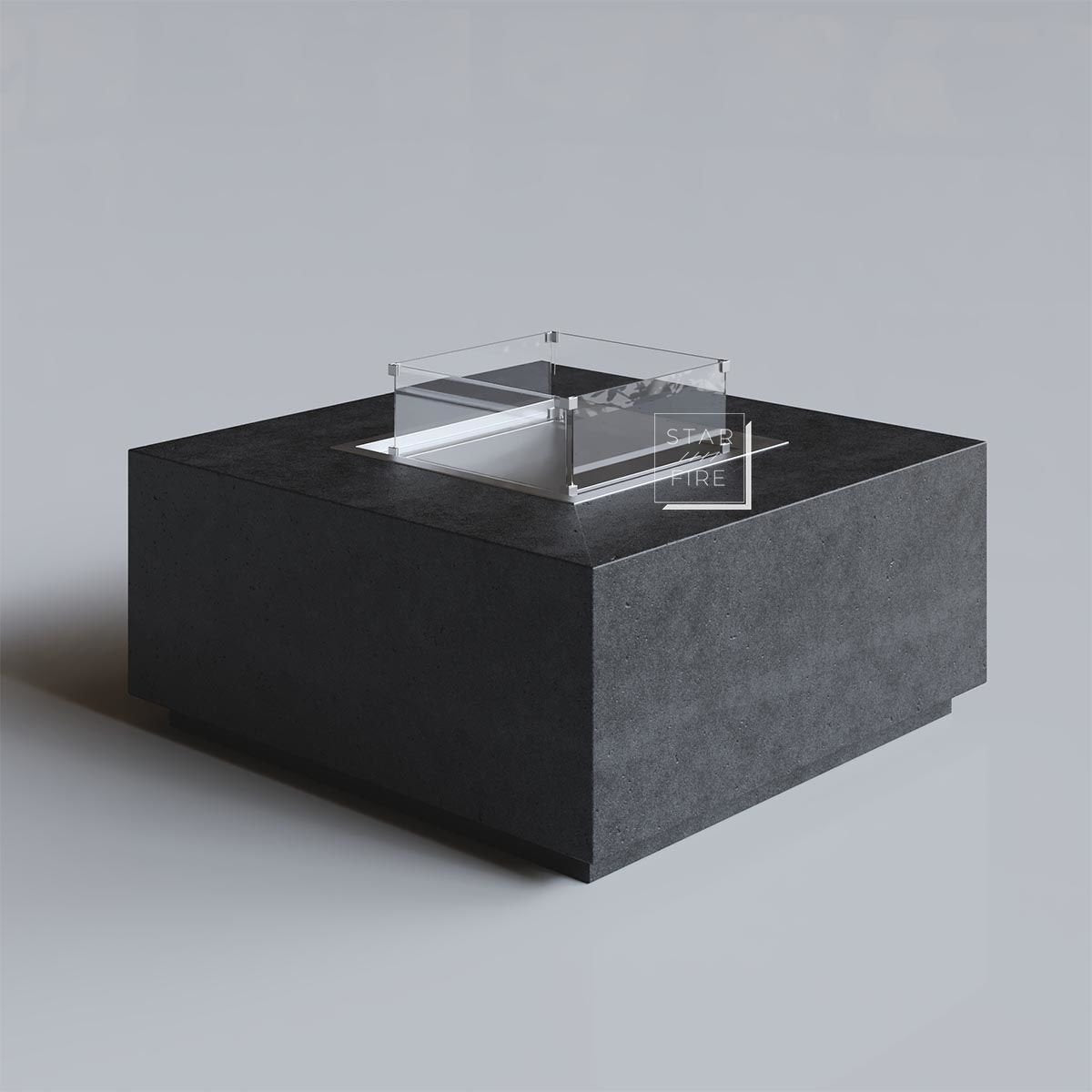 Cube Large Bioethanol Bahçe Ateş Çukuru