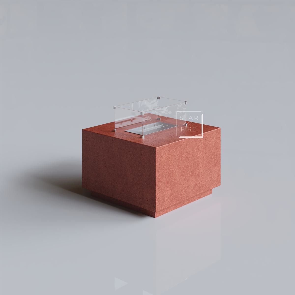 Cube Small Bioethanol Bahçe Ateş Çukuru