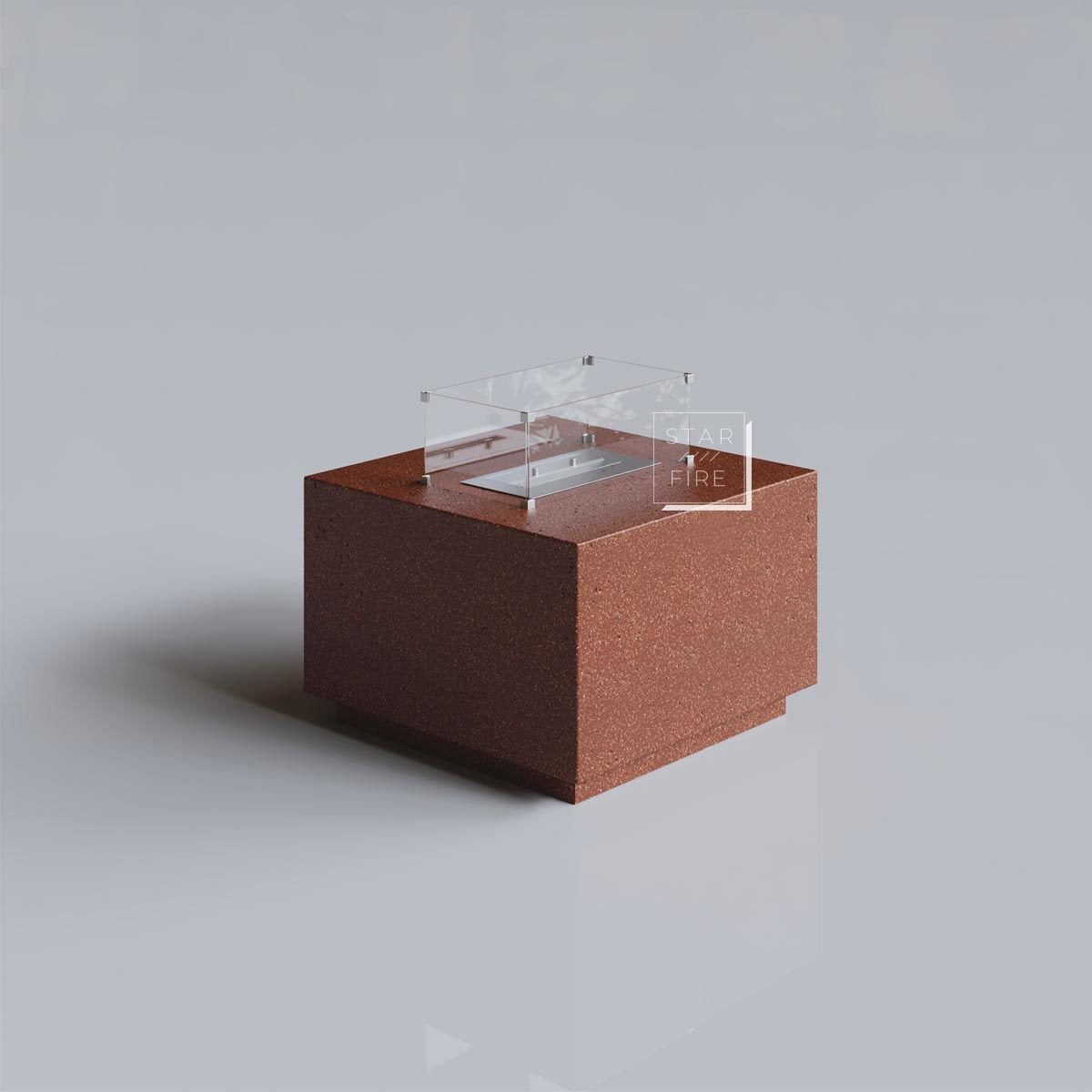 Cube Small Bioethanol Bahçe Ateş Çukuru