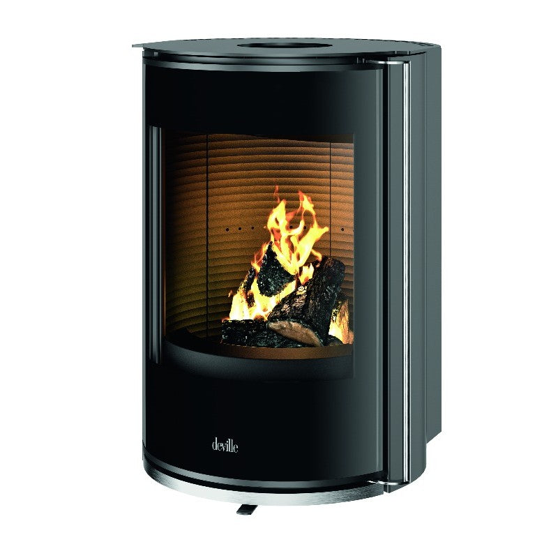 DEVILLE Eguzki Duvar Tipi Çelik Odun Sobası