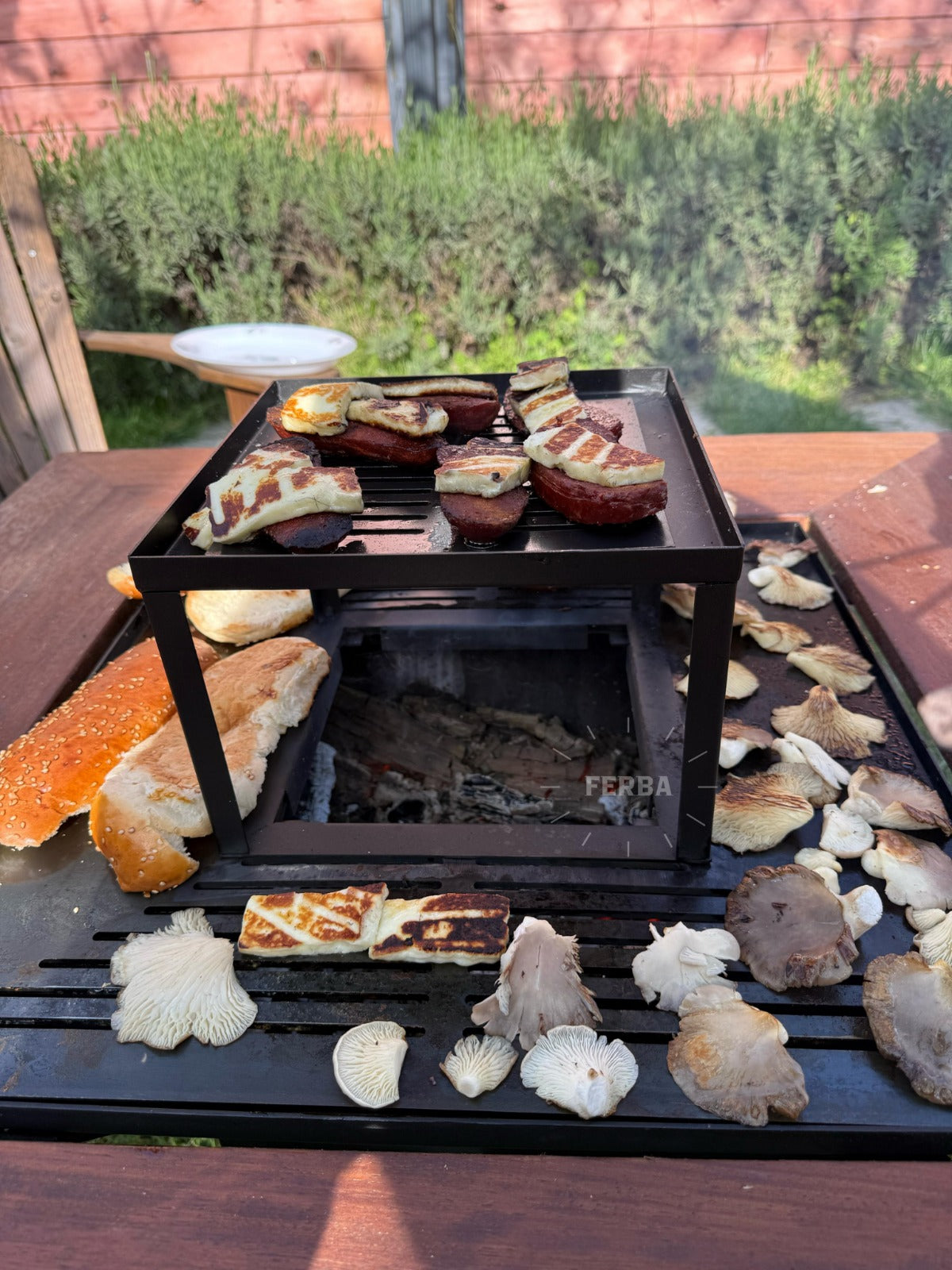 FERBA Balera Bahçe Şöminesi Ateş Çukuru