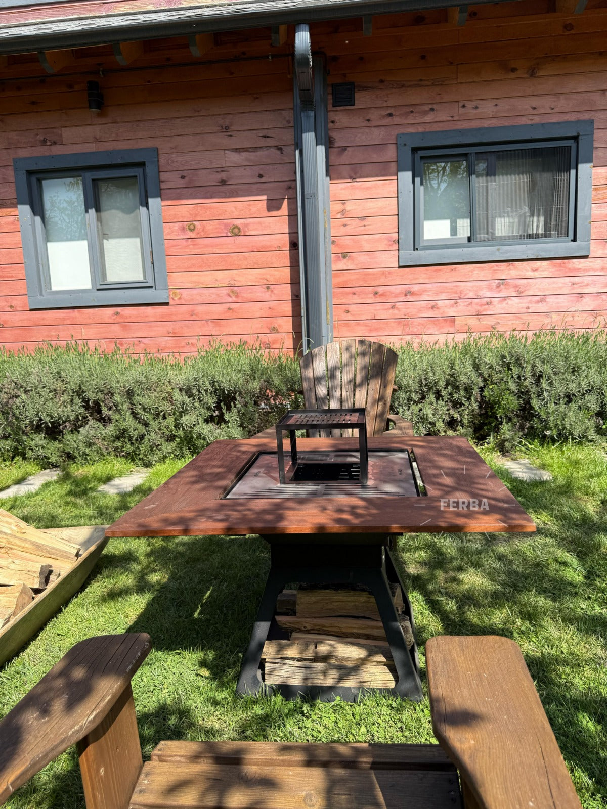 FERBA Balera Bahçe Şöminesi Ateş Çukuru