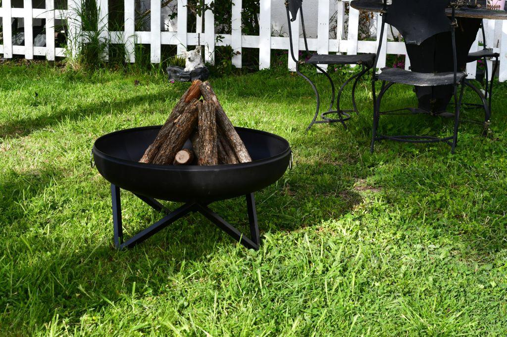 FERBA Black Fuego 75 Bahçe Şöminesi Ateş Çukuru