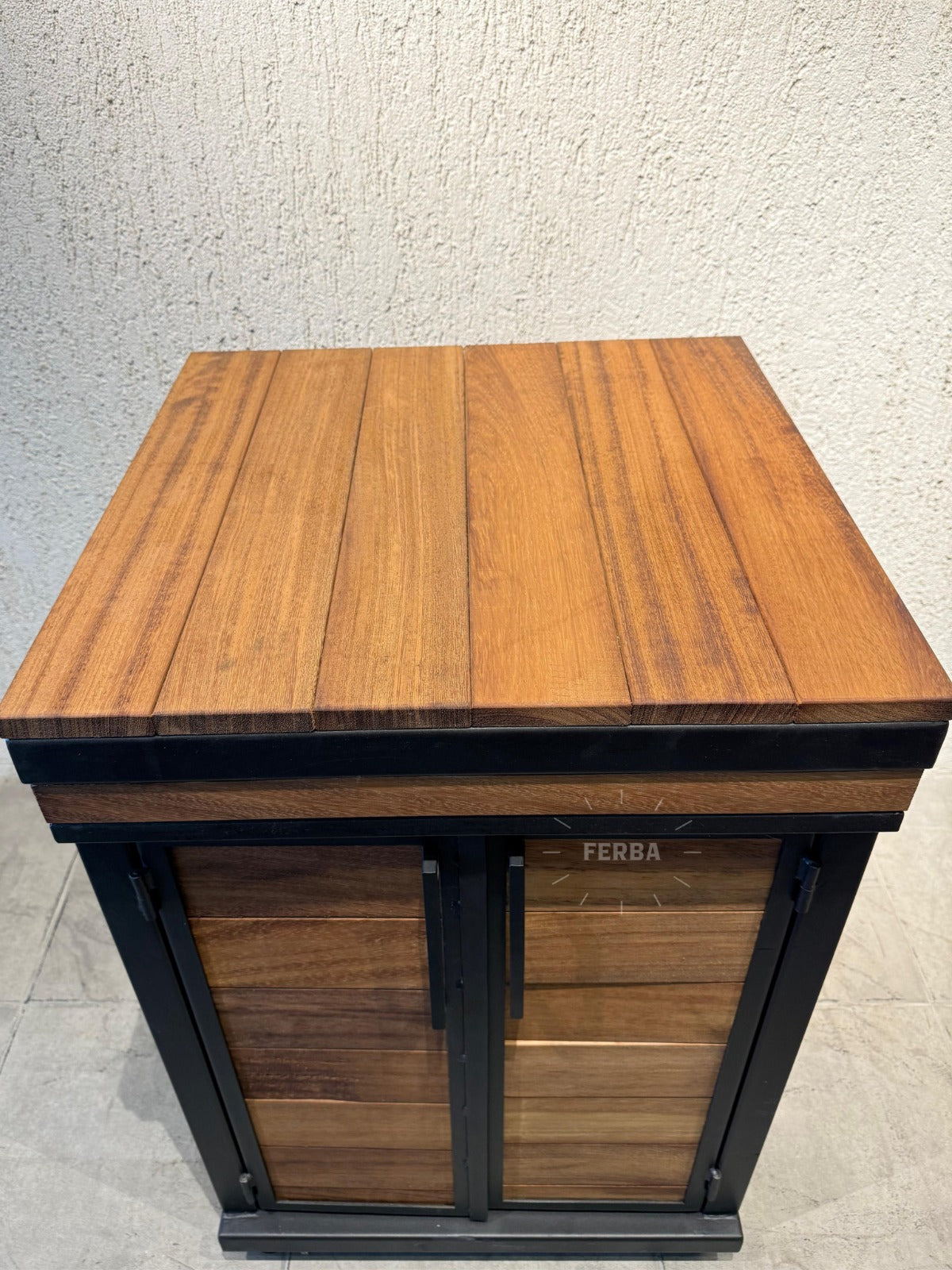 FERBA Çift Kapaklı Barbekü Tezgahı