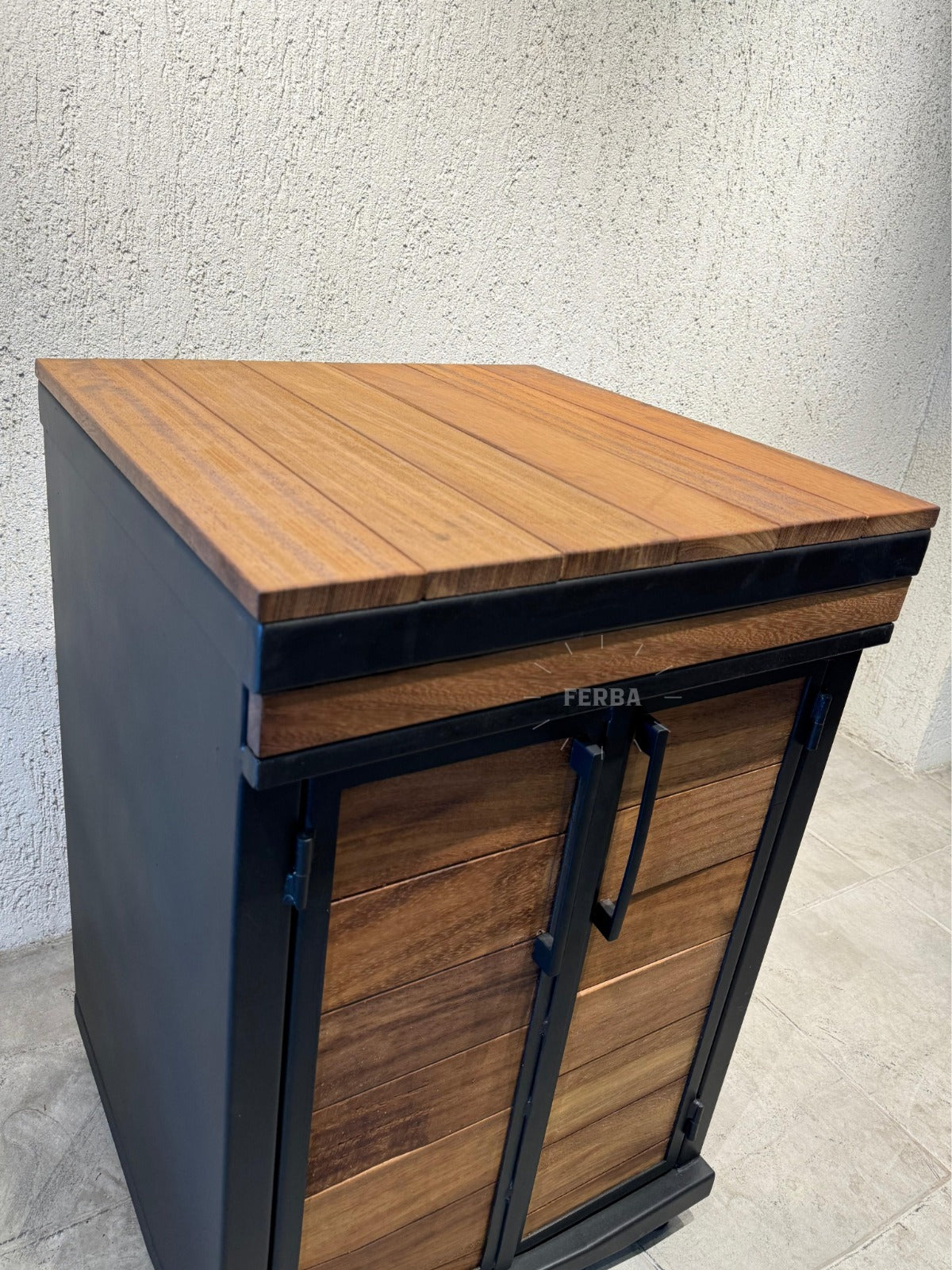 FERBA Çift Kapaklı Barbekü Tezgahı