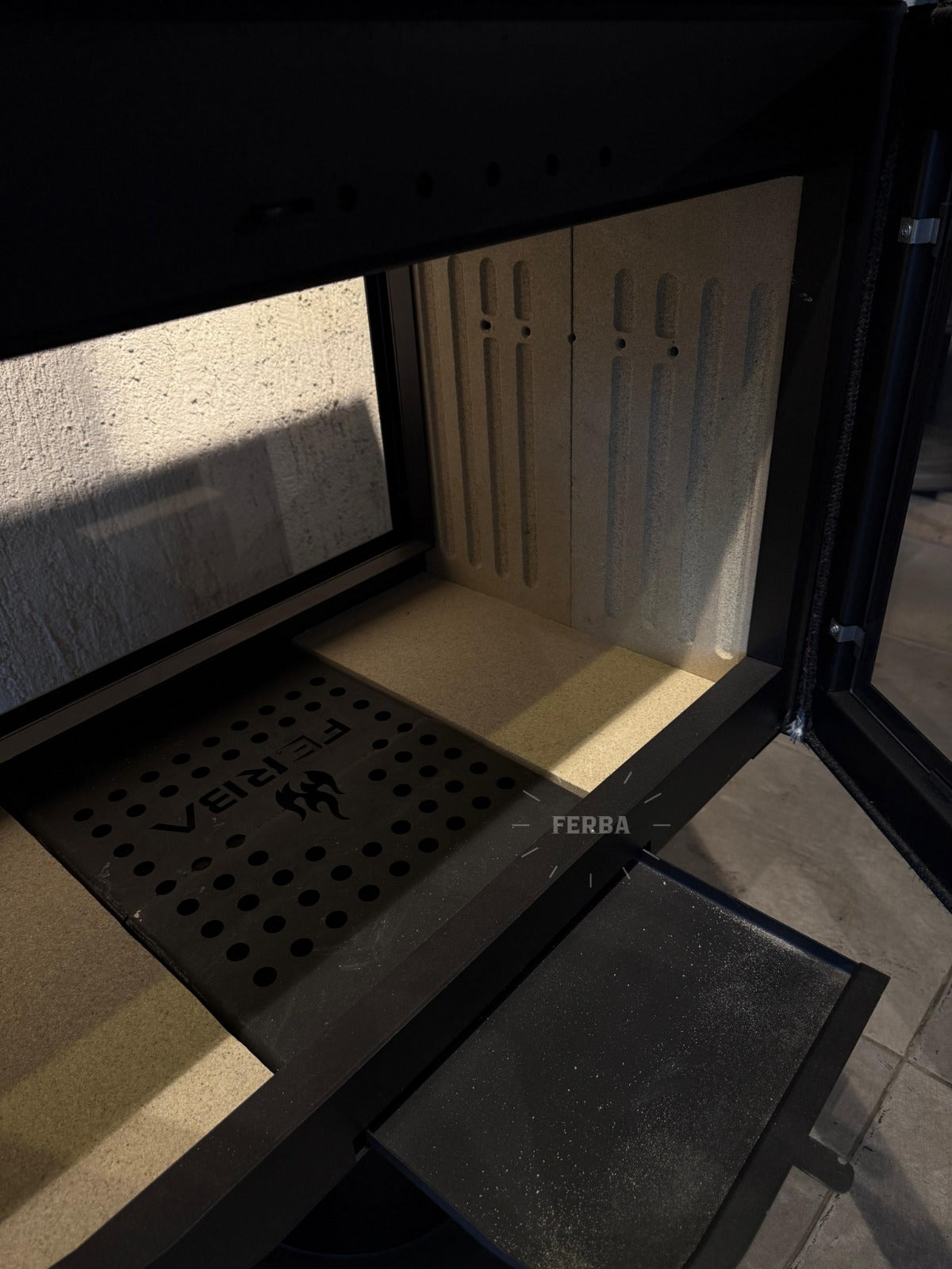 FERBA Double Face Design Şömine Soba