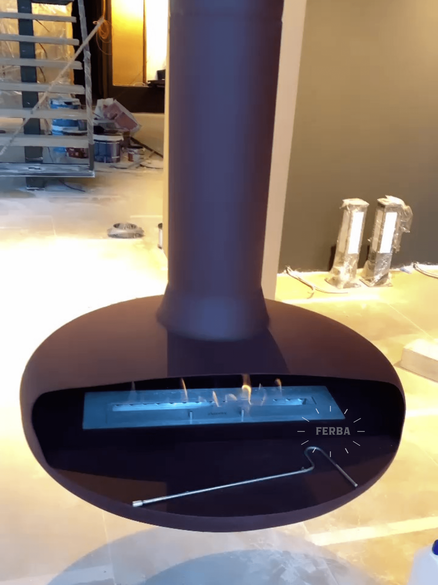 FERBA Focus Modeli Asma Şömine