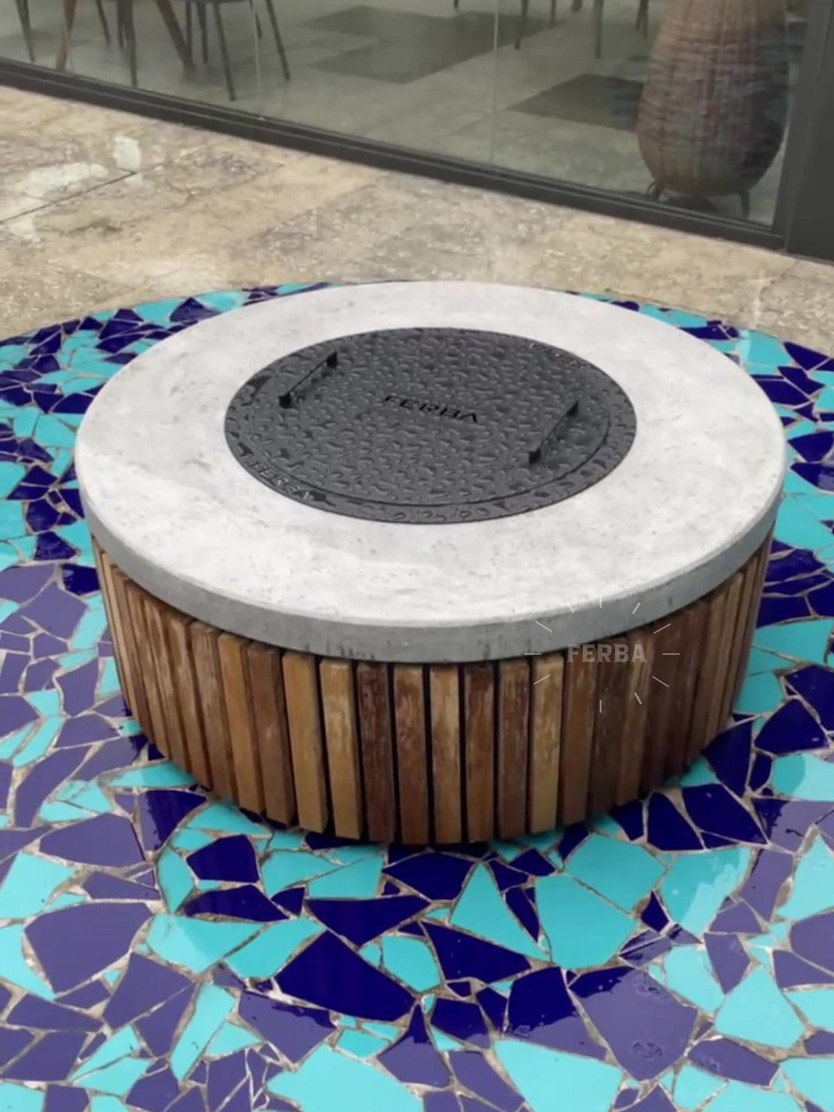 FERBA Harmony Round Bahçe Ateş Çukuru