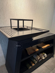 FERBA Loky Granit Tezgahlı Bahçe Barbekü