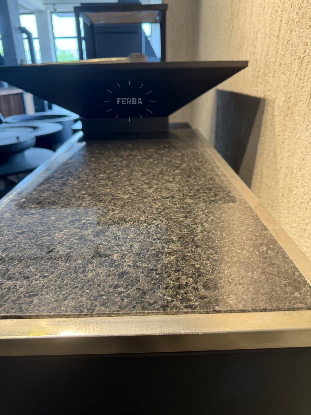 FERBA Loky Granit Tezgahlı Bahçe Barbekü