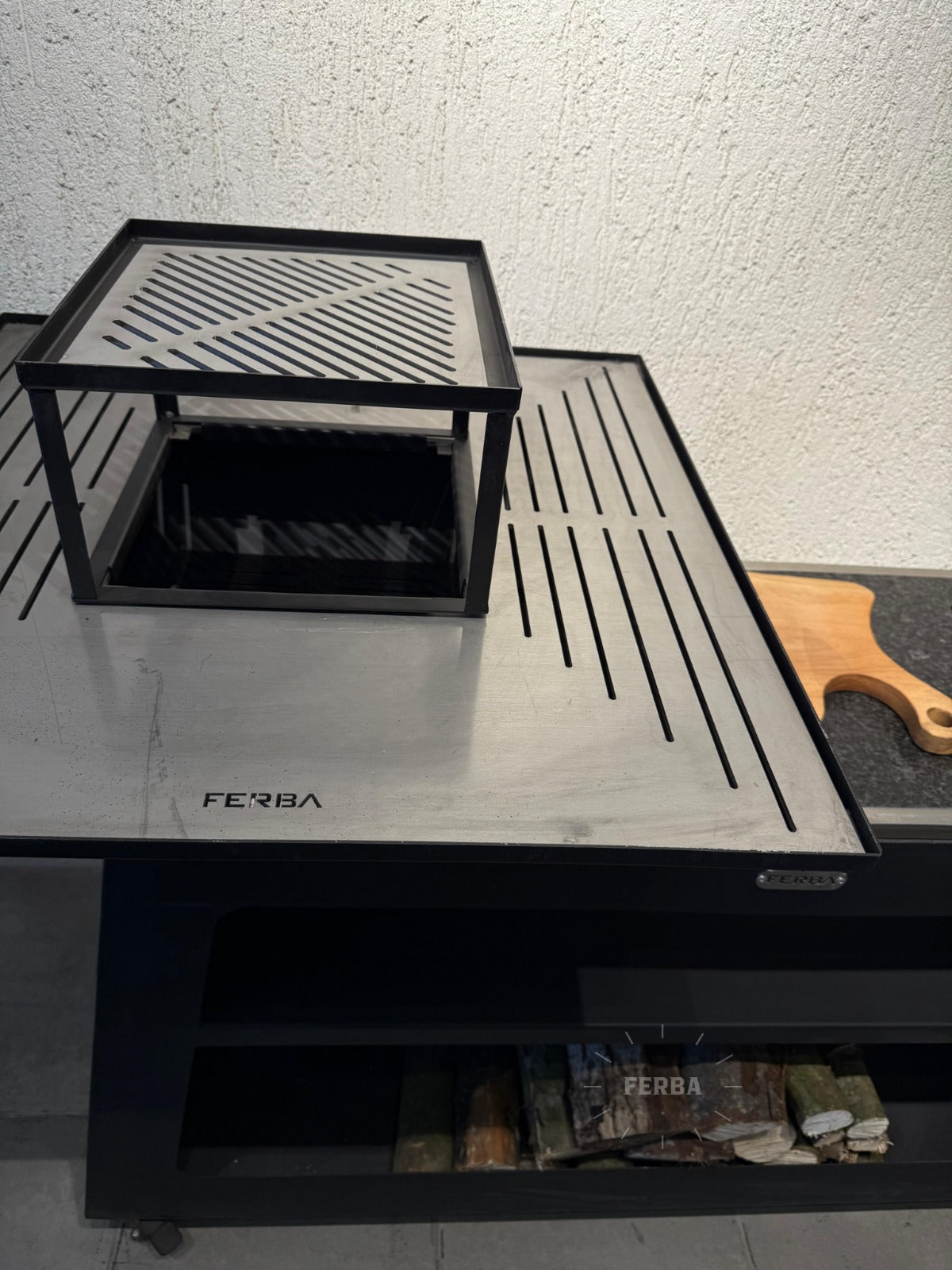 FERBA Loky Granit Tezgahlı Bahçe Barbekü