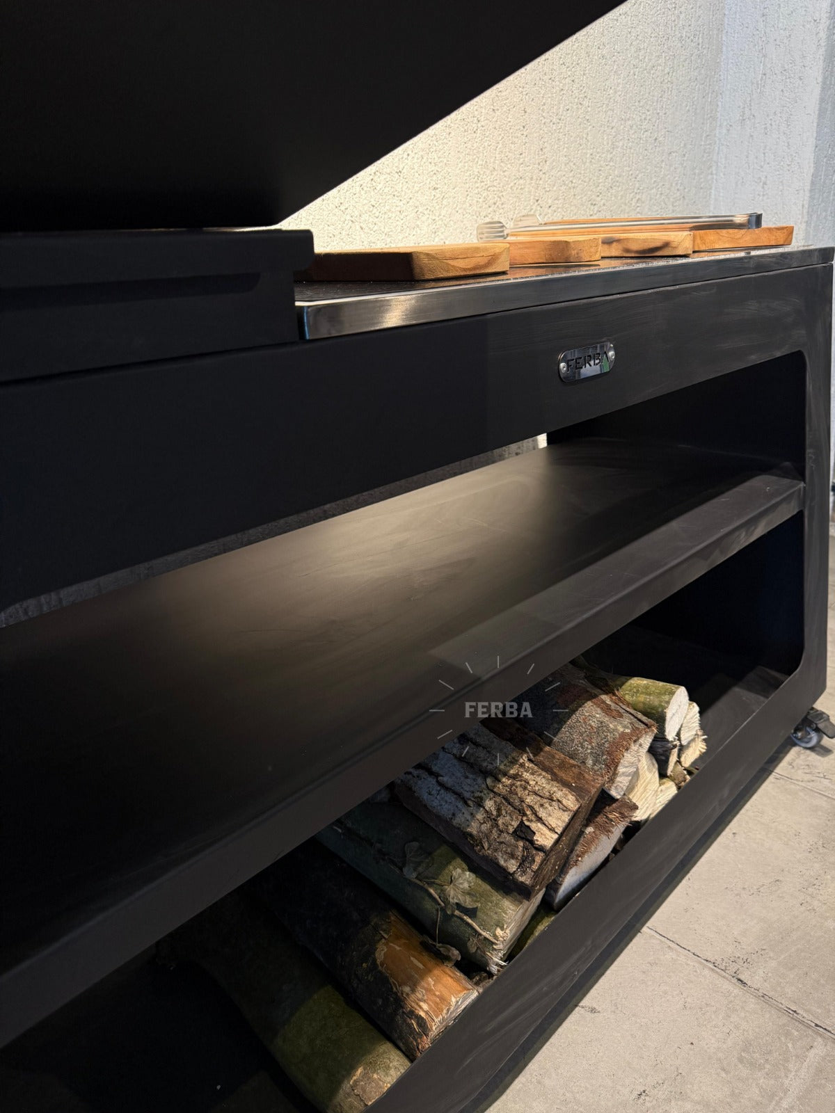 FERBA Loky Granit Tezgahlı Bahçe Barbekü