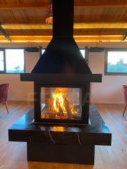 FERBA Mermer Kenarlı Orta Şömine