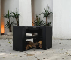 FERBA Moody Ateş Çukuru Siyah Çanaklı Bahçe Şöminesi