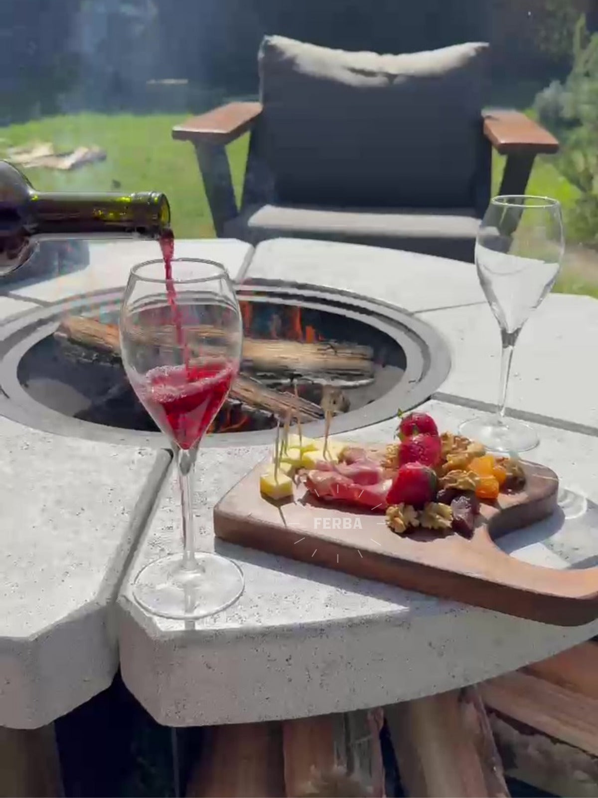 FERBA Oxalis Bahçe Ateş Çukuru