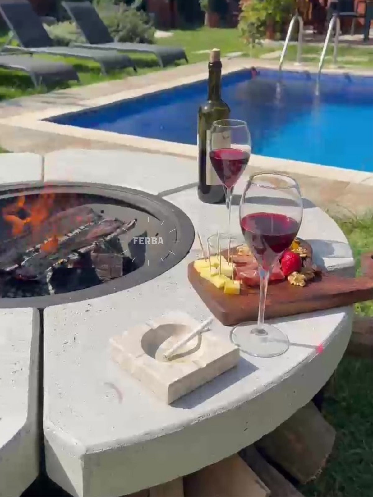 FERBA Oxalis Bahçe Ateş Çukuru