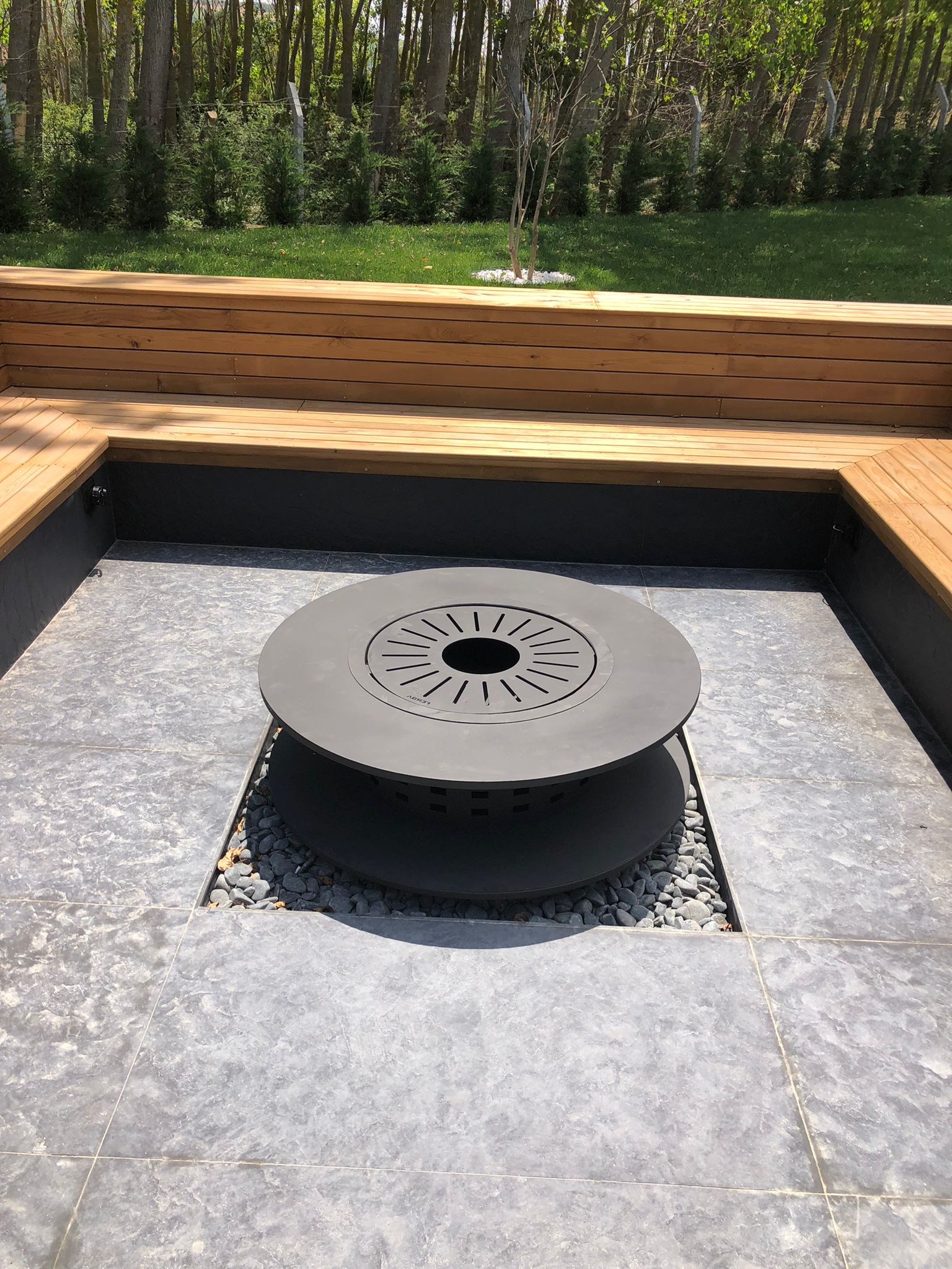 FERBA Pamela Bahçe Şöminesi Ateş Çukuru