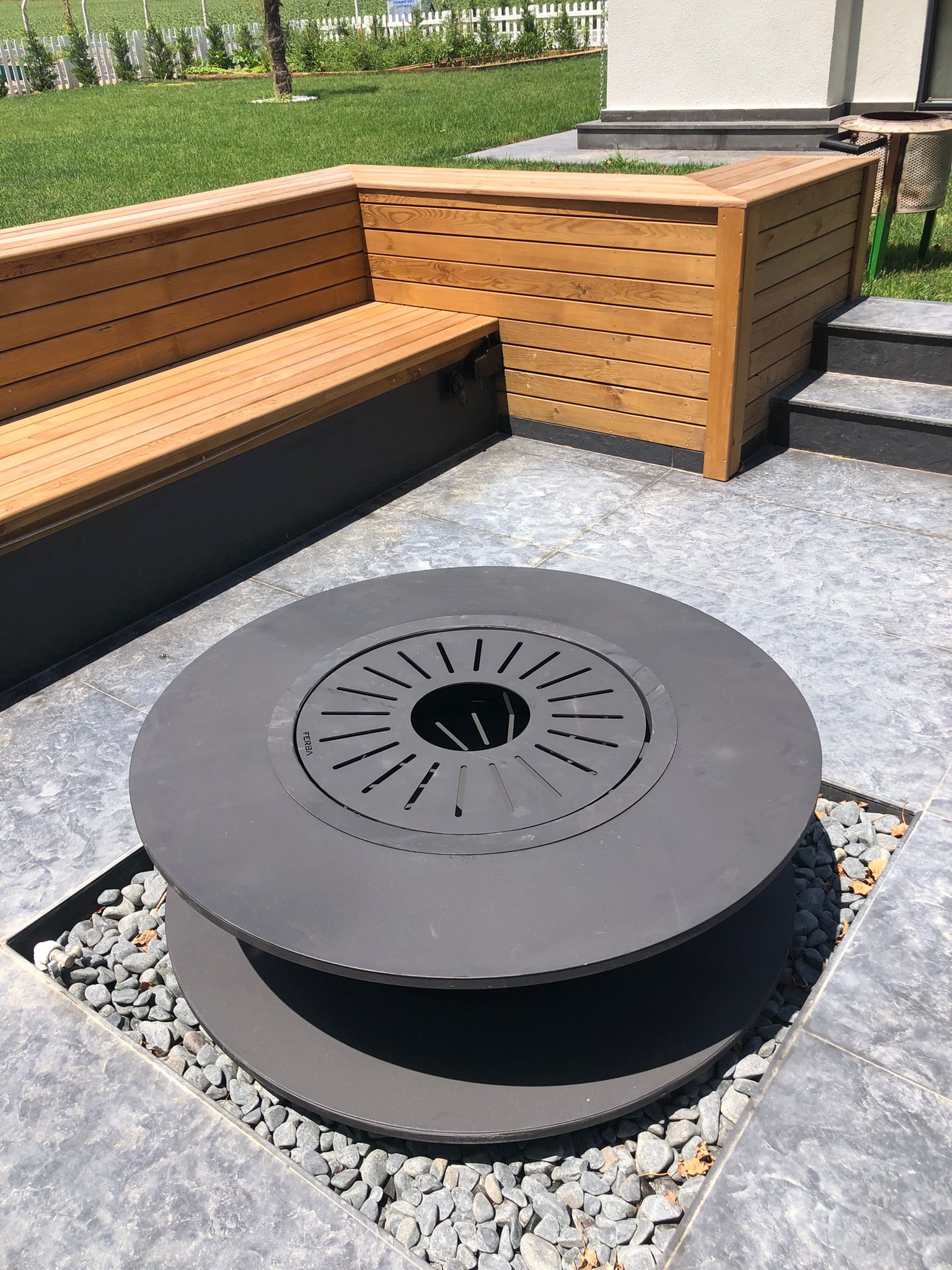 FERBA Pamela Bahçe Şöminesi Ateş Çukuru