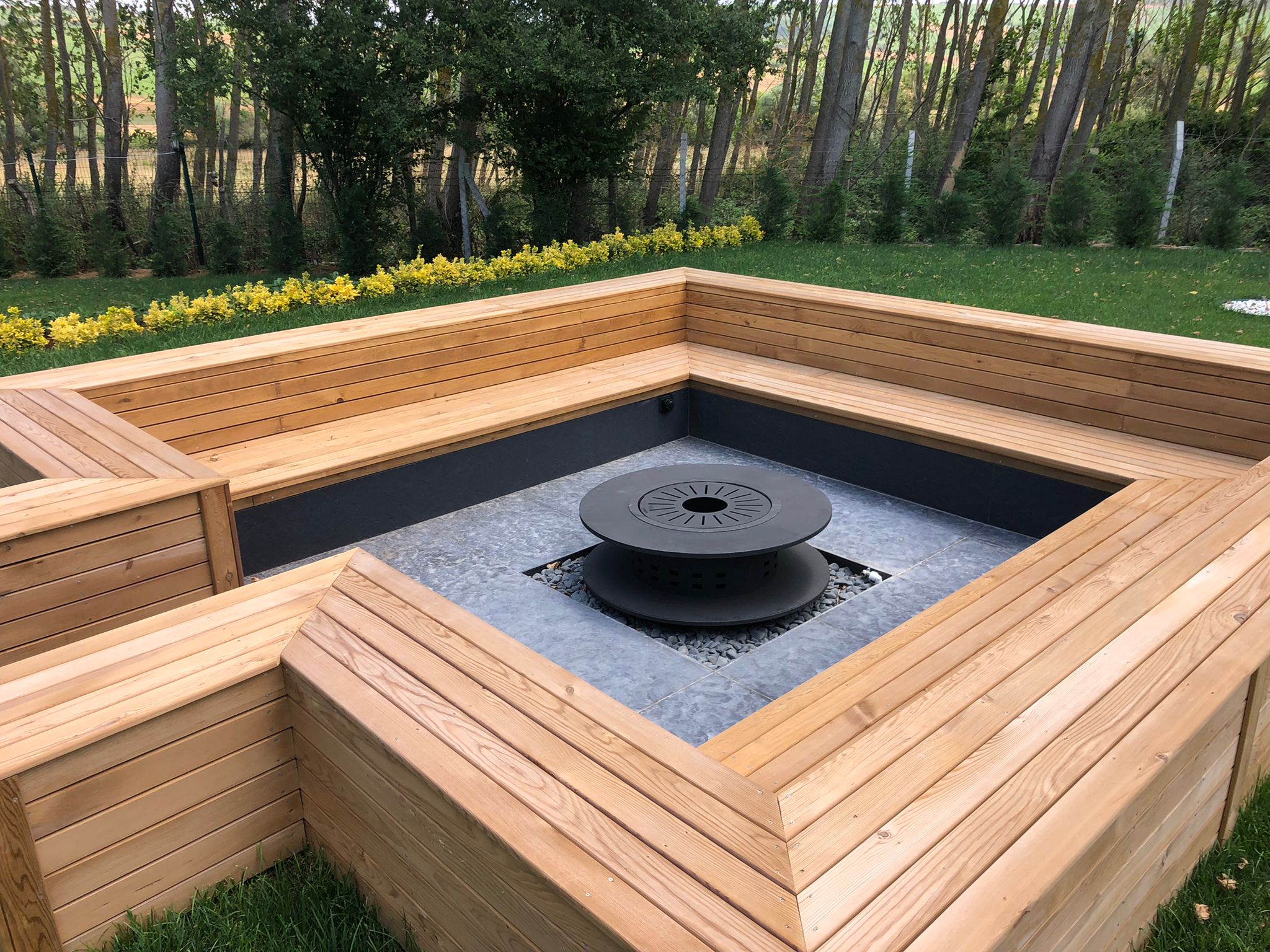 FERBA Pamela Bahçe Şöminesi Ateş Çukuru