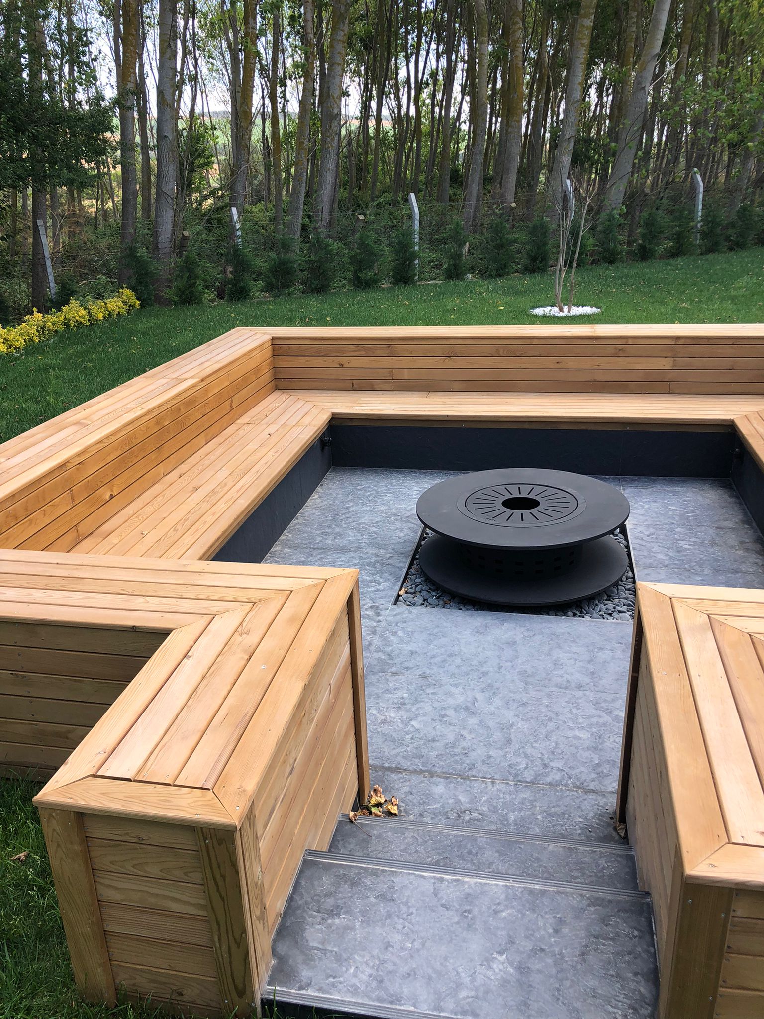 FERBA Pamela Bahçe Şöminesi Ateş Çukuru