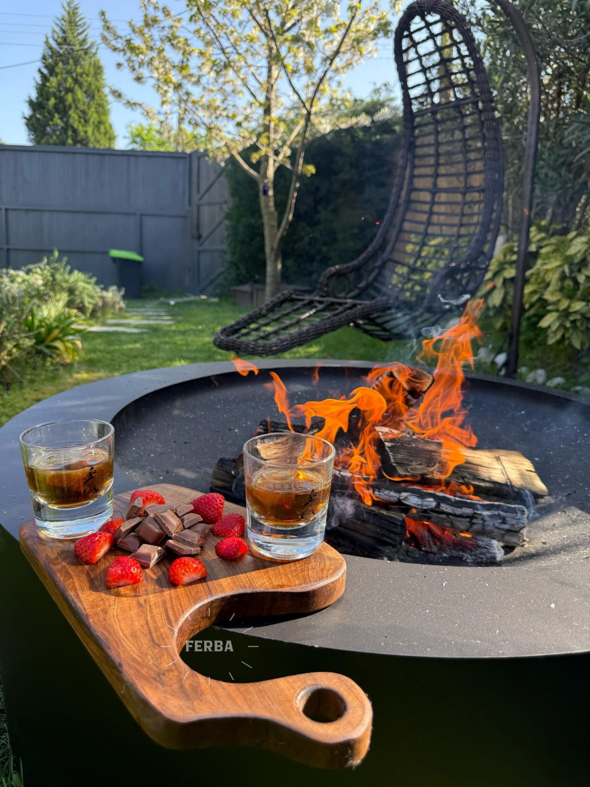 FERBA Samara Bahçe Şöminesi Ateş Çukuru