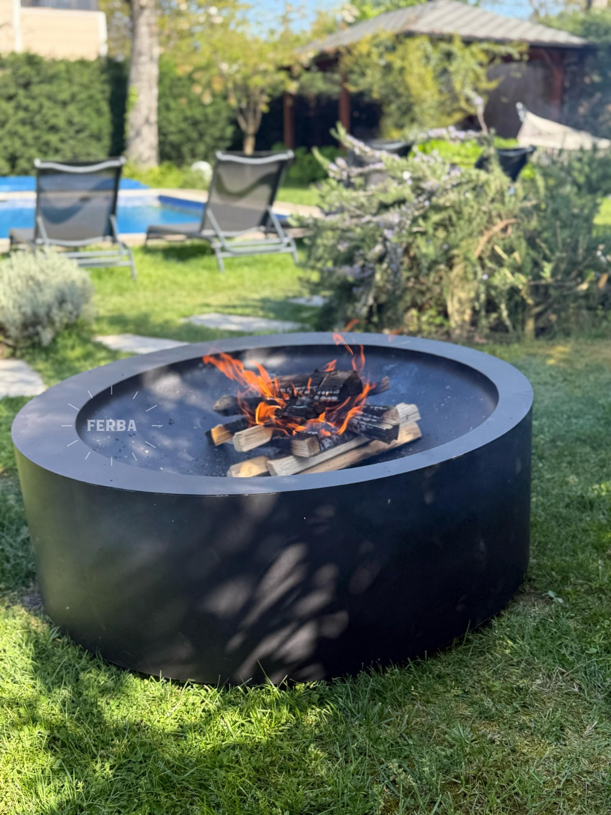 FERBA Samara Bahçe Şöminesi Ateş Çukuru