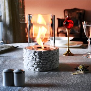 Fire Stone Masa Üstü Şömine