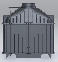 Gold Klapeli Döküm Sağ Açık Şömine Haznesi 70 cm