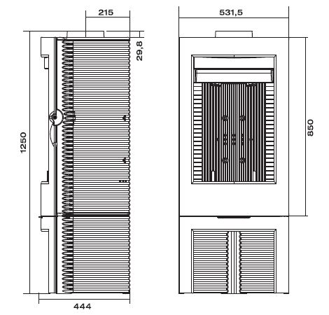 INVICTA Argos Döküm Odun Sobası