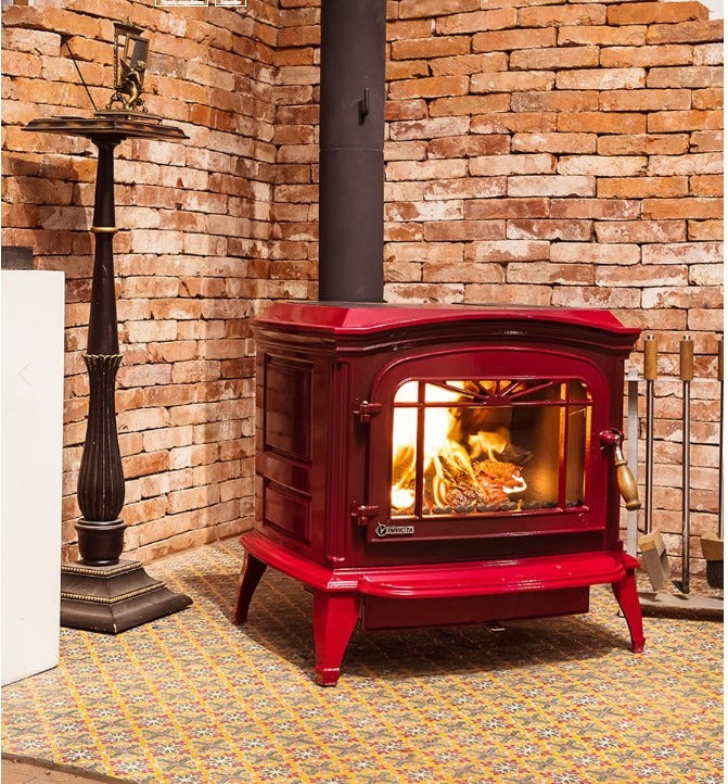 INVICTA Bradford Kırmızı Döküm Odun Sobası