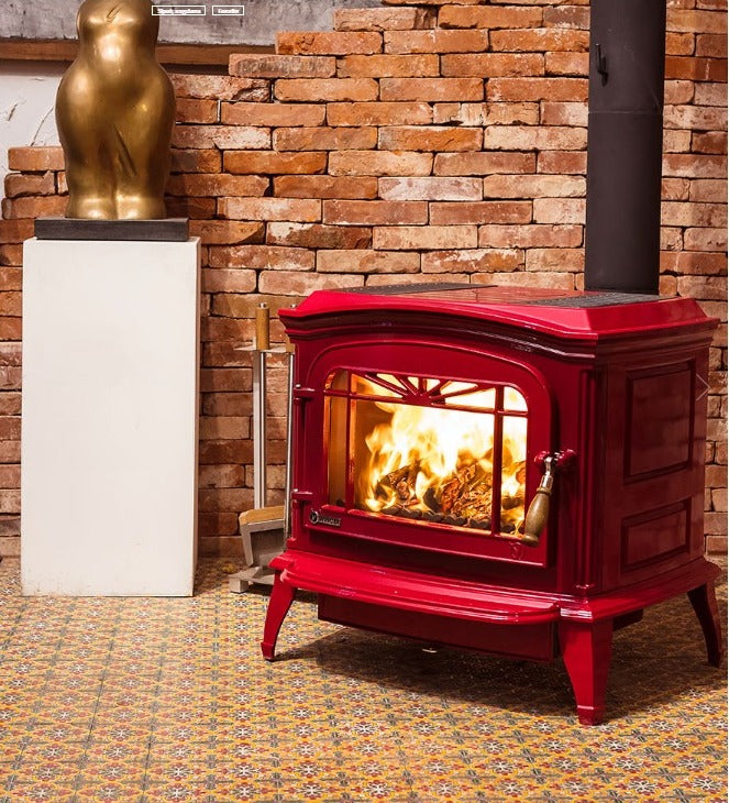 INVICTA Bradford Kırmızı Döküm Odun Sobası