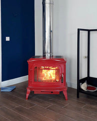 INVICTA Bradford Kırmızı Döküm Odun Sobası