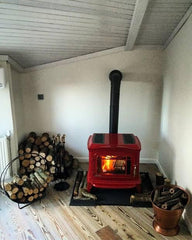 INVICTA Bradford Kırmızı Döküm Odun Sobası